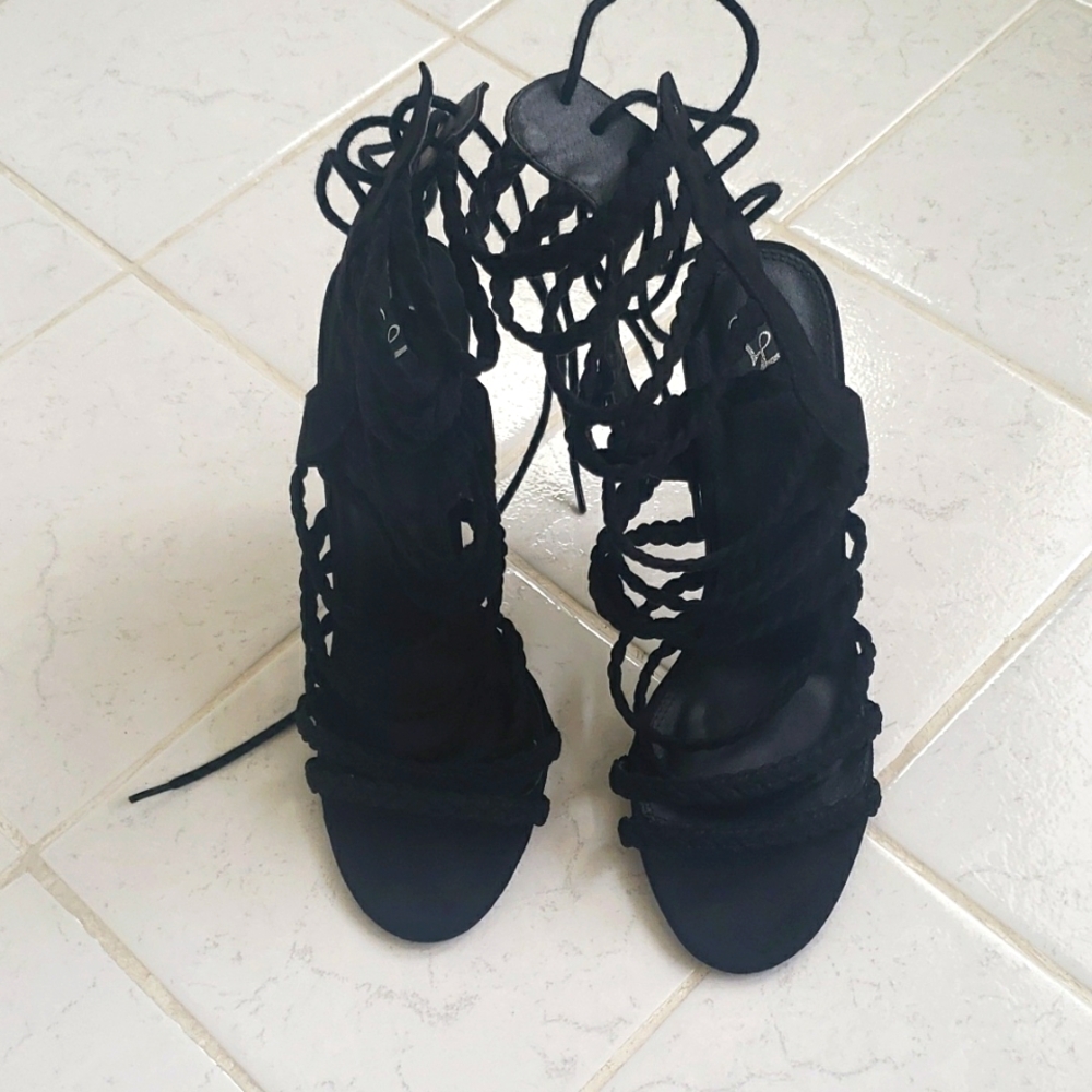 Black heels